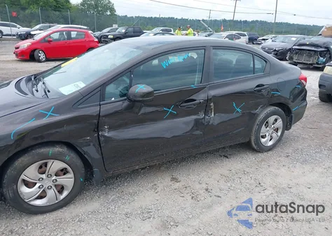 2013 Honda Civic Lx из США, поврежденный, VIN 2HGFB2F58DH569295